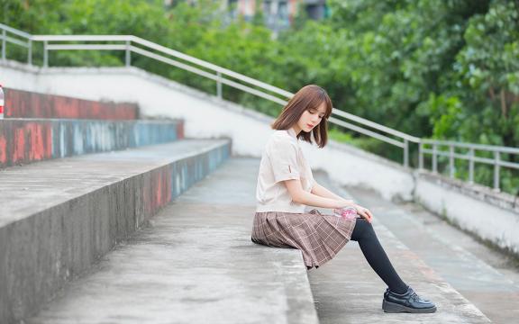 清纯氧气美女唯美写真