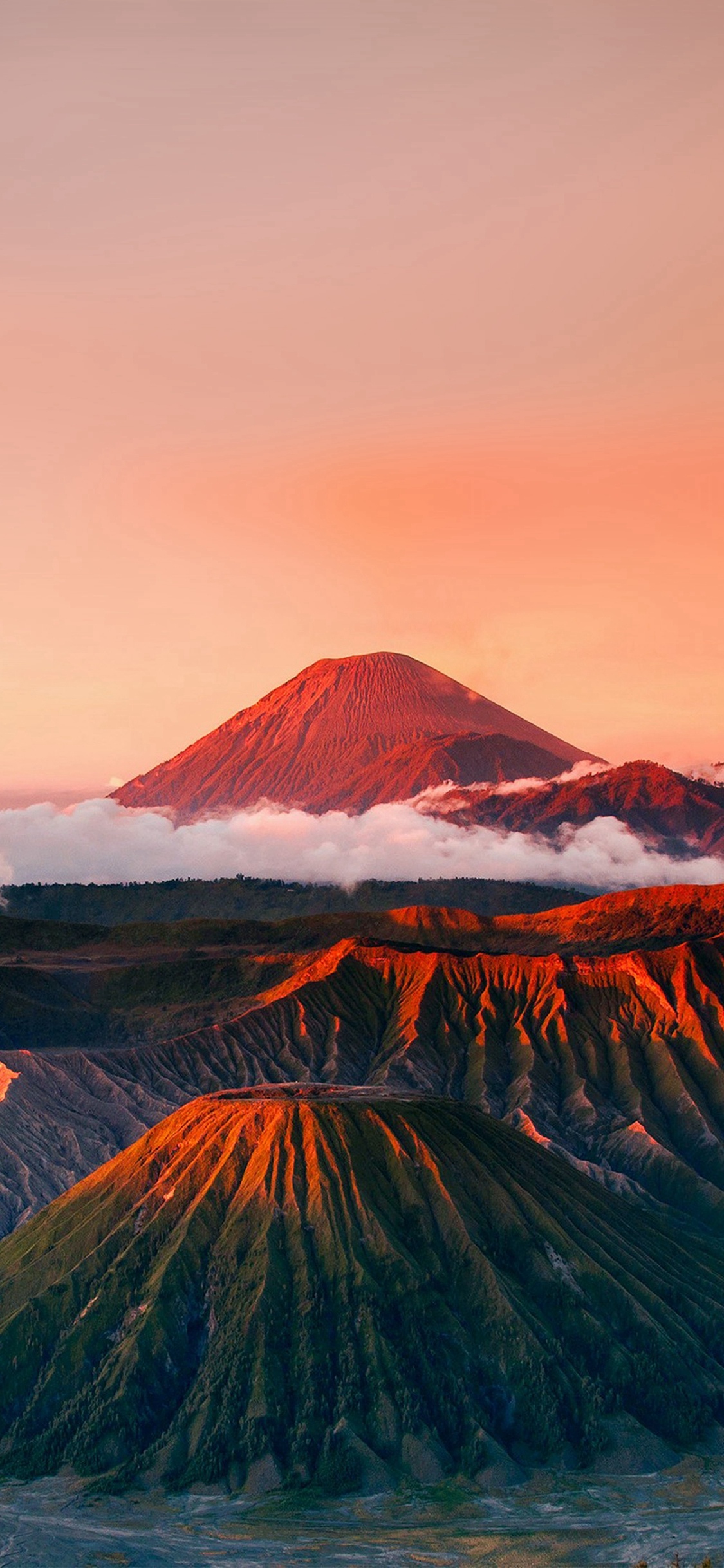 夕阳下的富士山