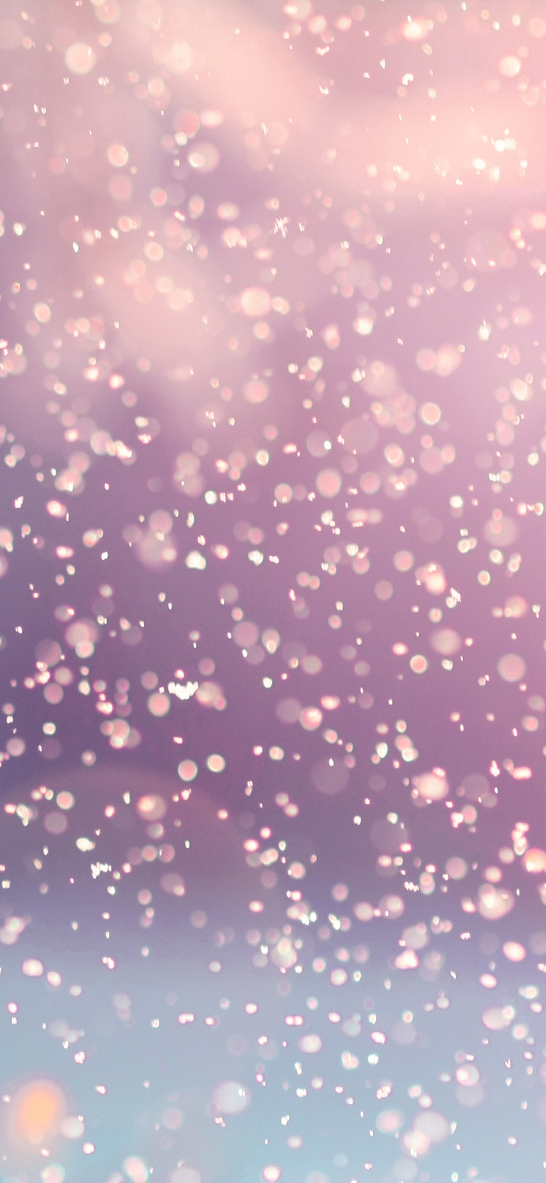 雪花光影散景