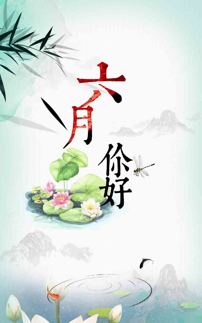 醉美荷花六月你好