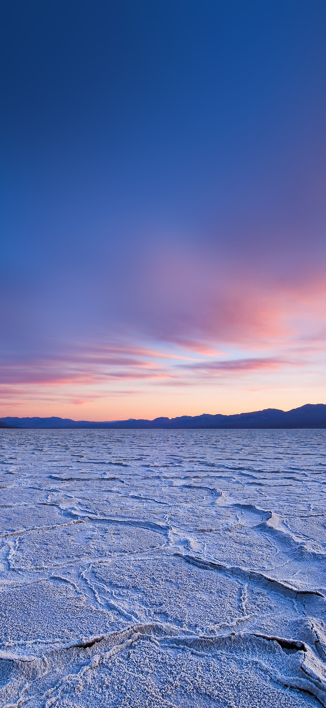 死海夕阳雪景