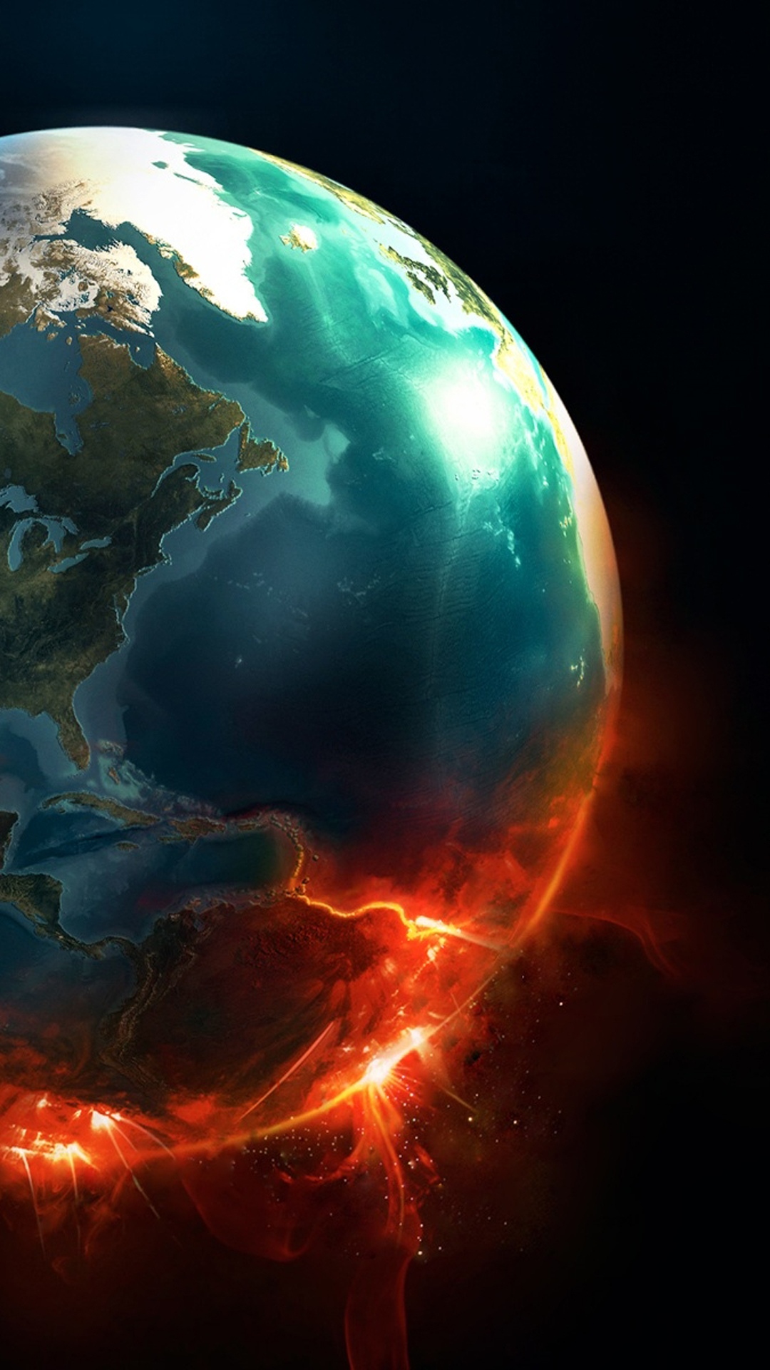 地球星球爆炸