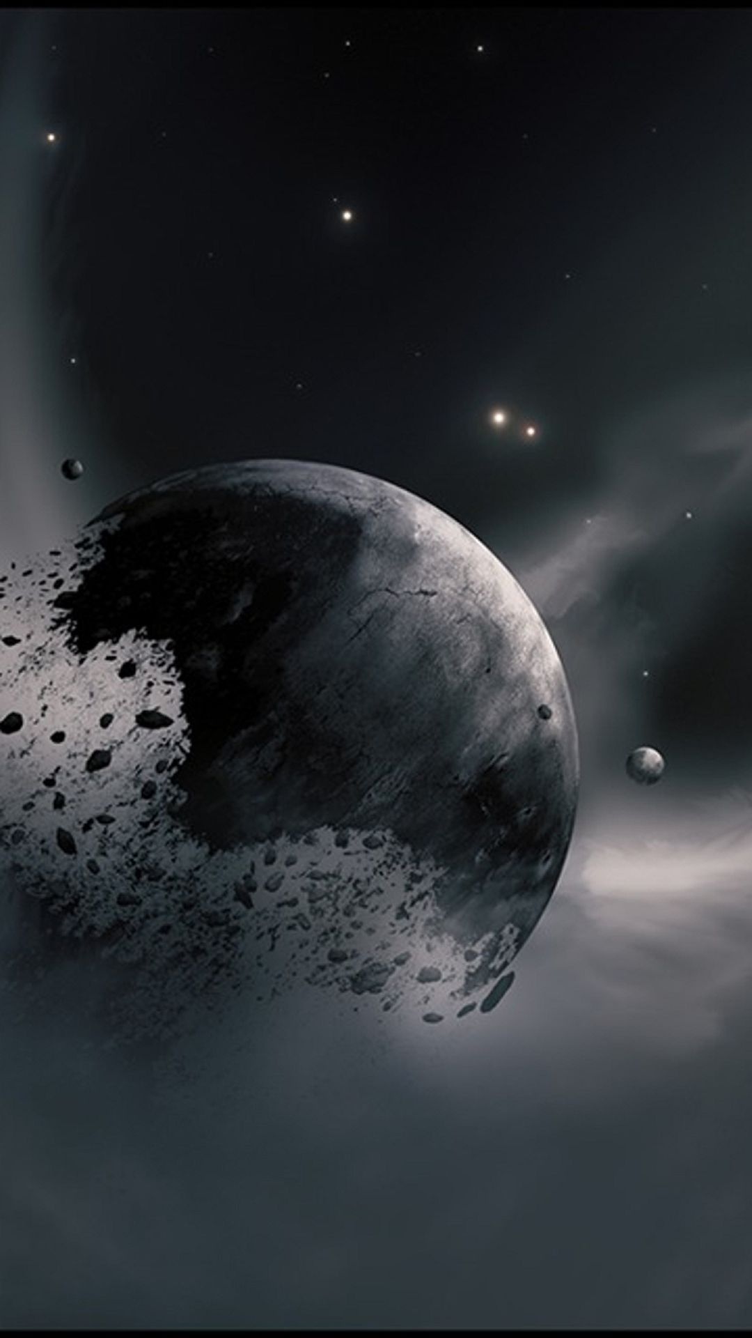 行星的碎片