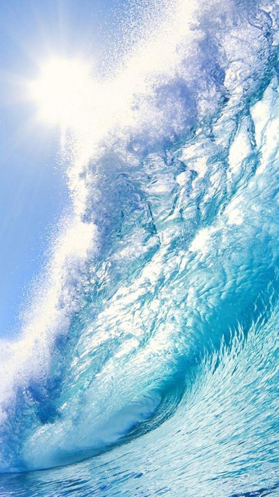 蓝色海浪