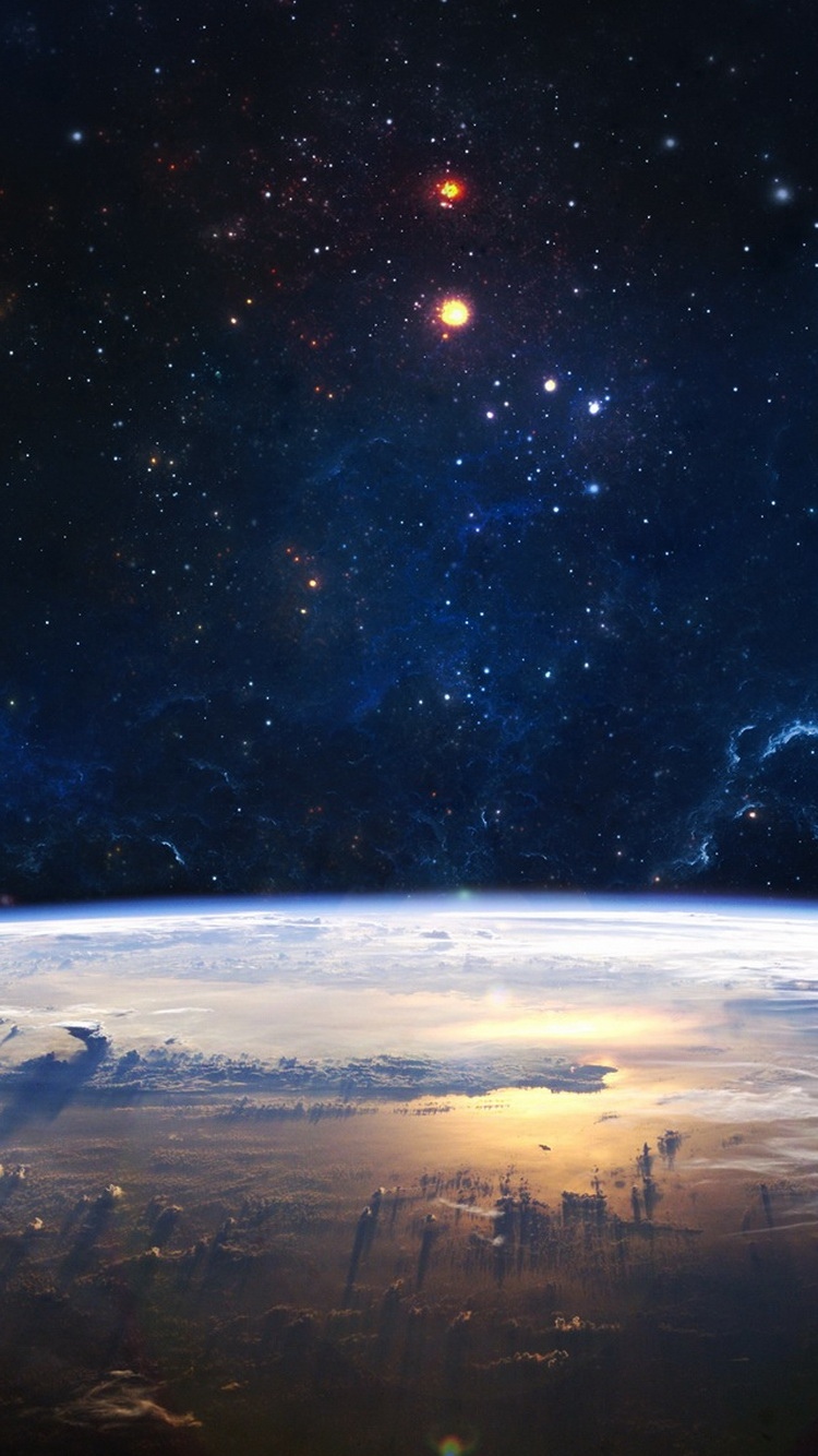 星星外太空地球太阳