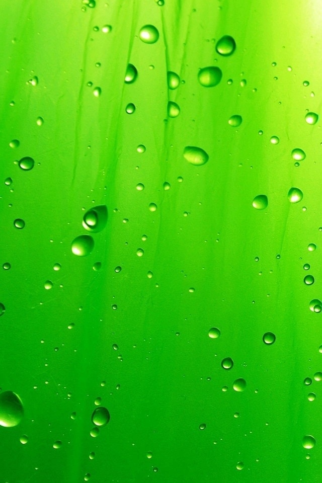 绿雨掉落