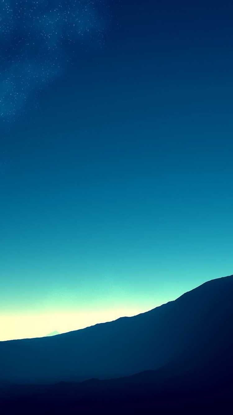 蓝山星星日出