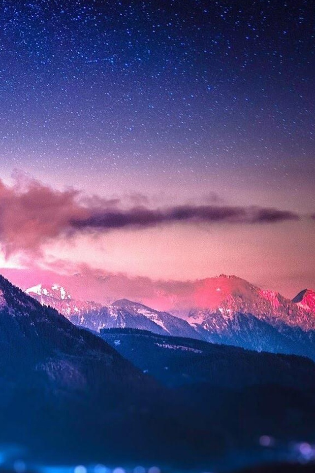雪山脉倾斜