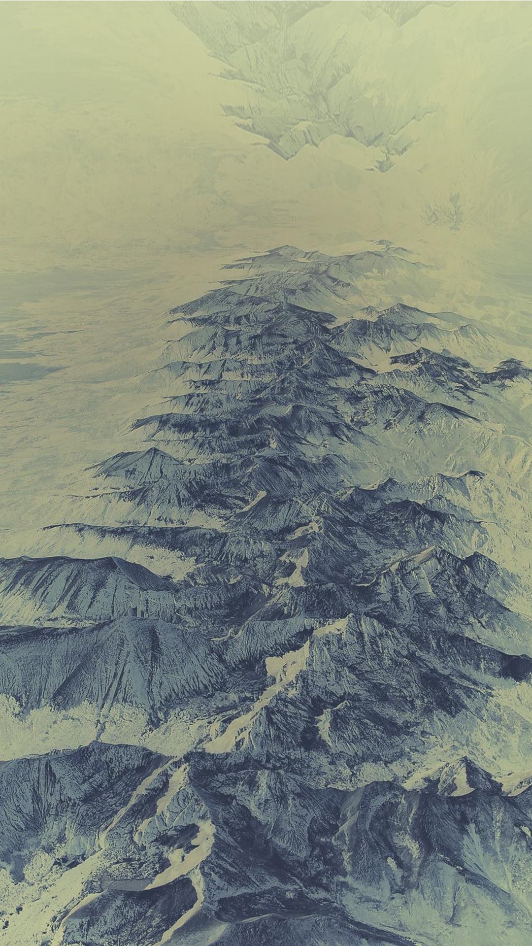 山脉冬季雪
