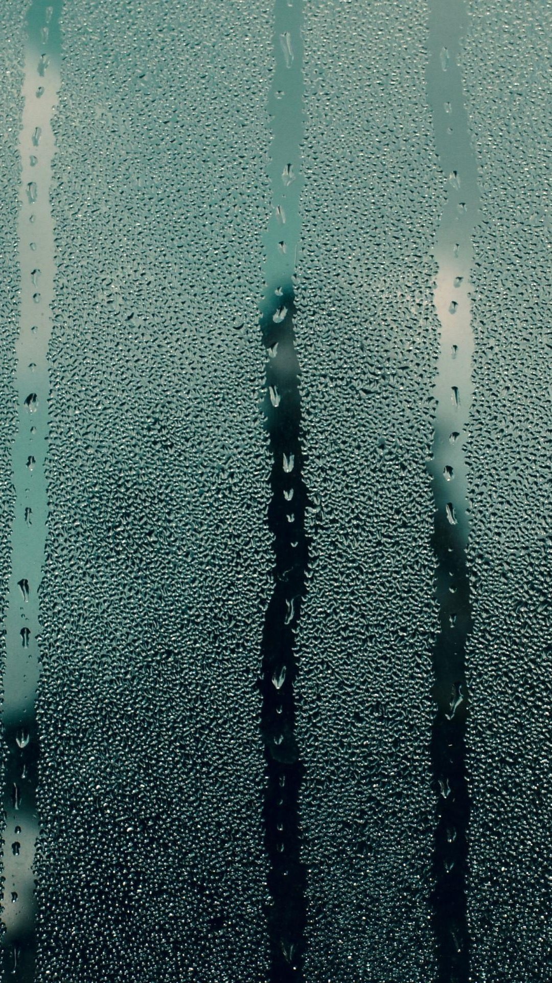 湿玻璃滴落