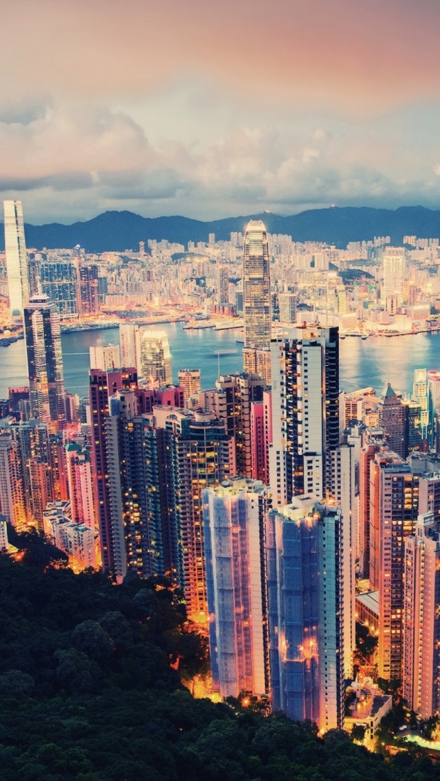 香港高山观景