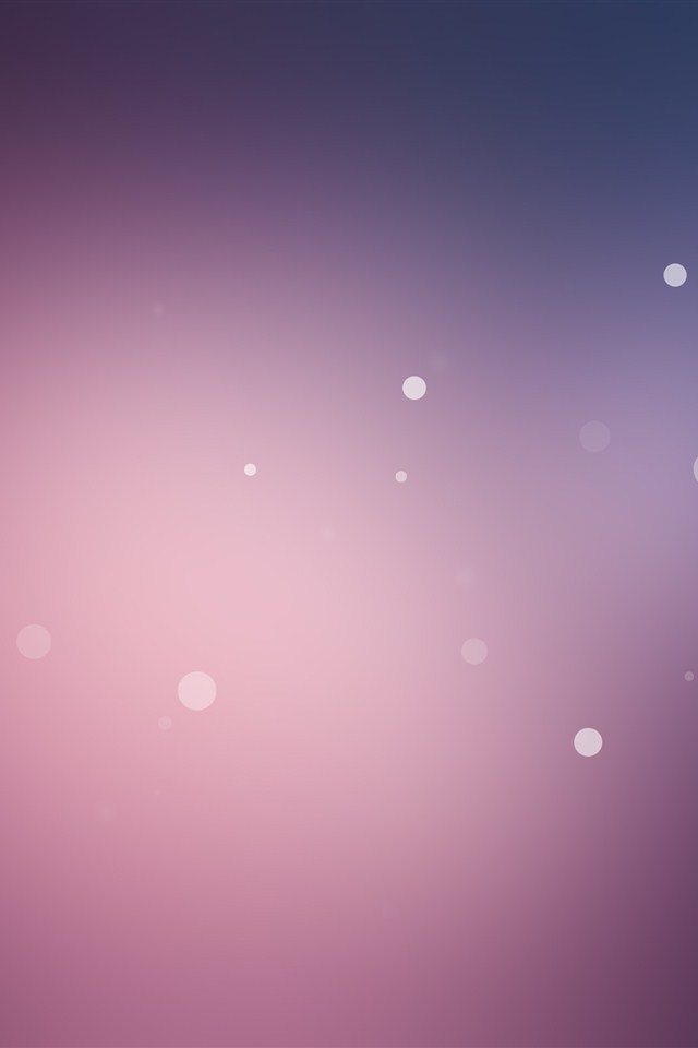 紫色薄雾中的星星点点