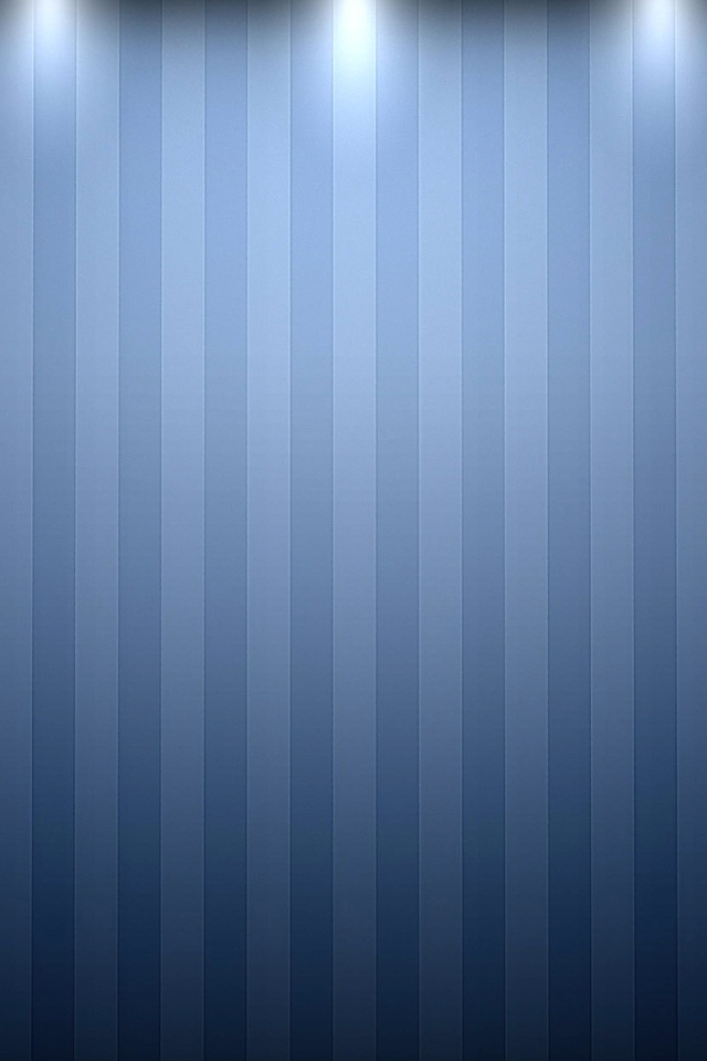 灯光下的蓝色条纹