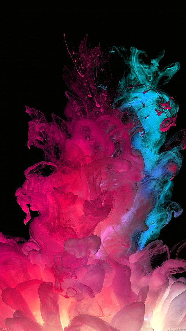 多彩烟雾爆炸