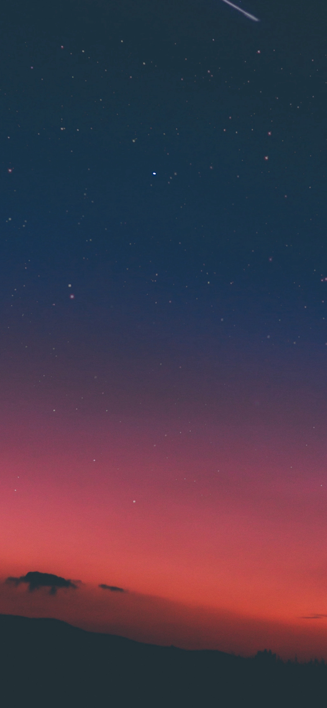 夜晚的星空