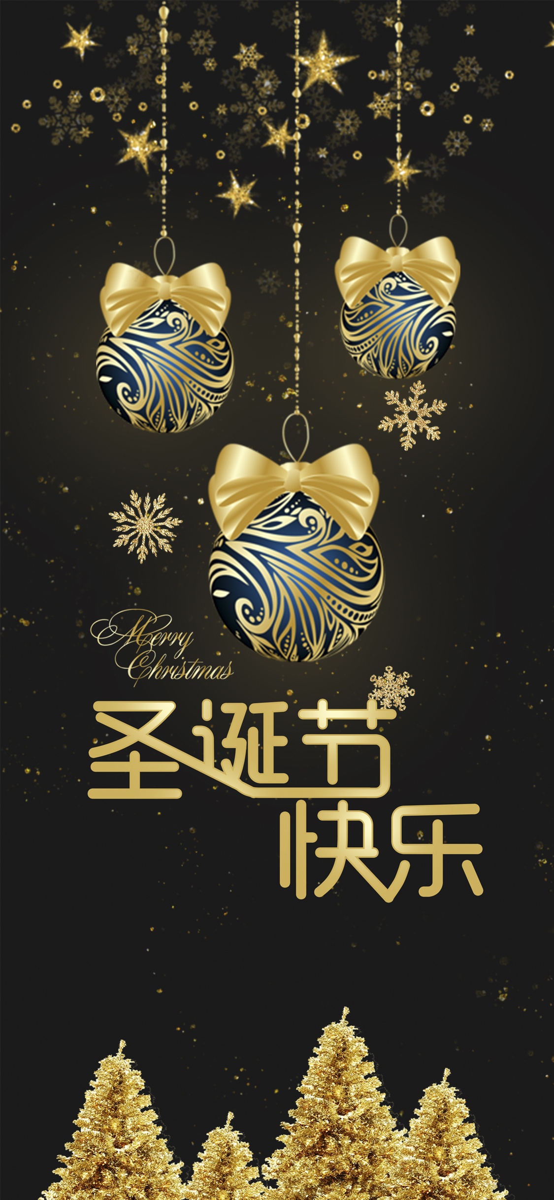 美丽的圣诞节到了