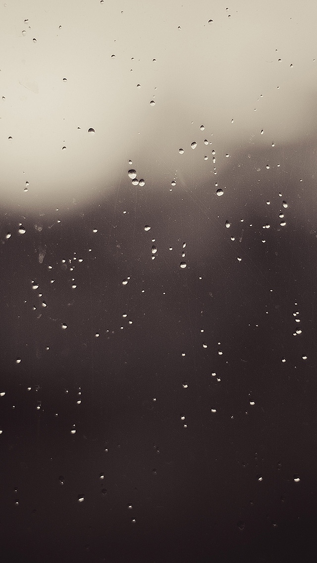 黑白雨窗