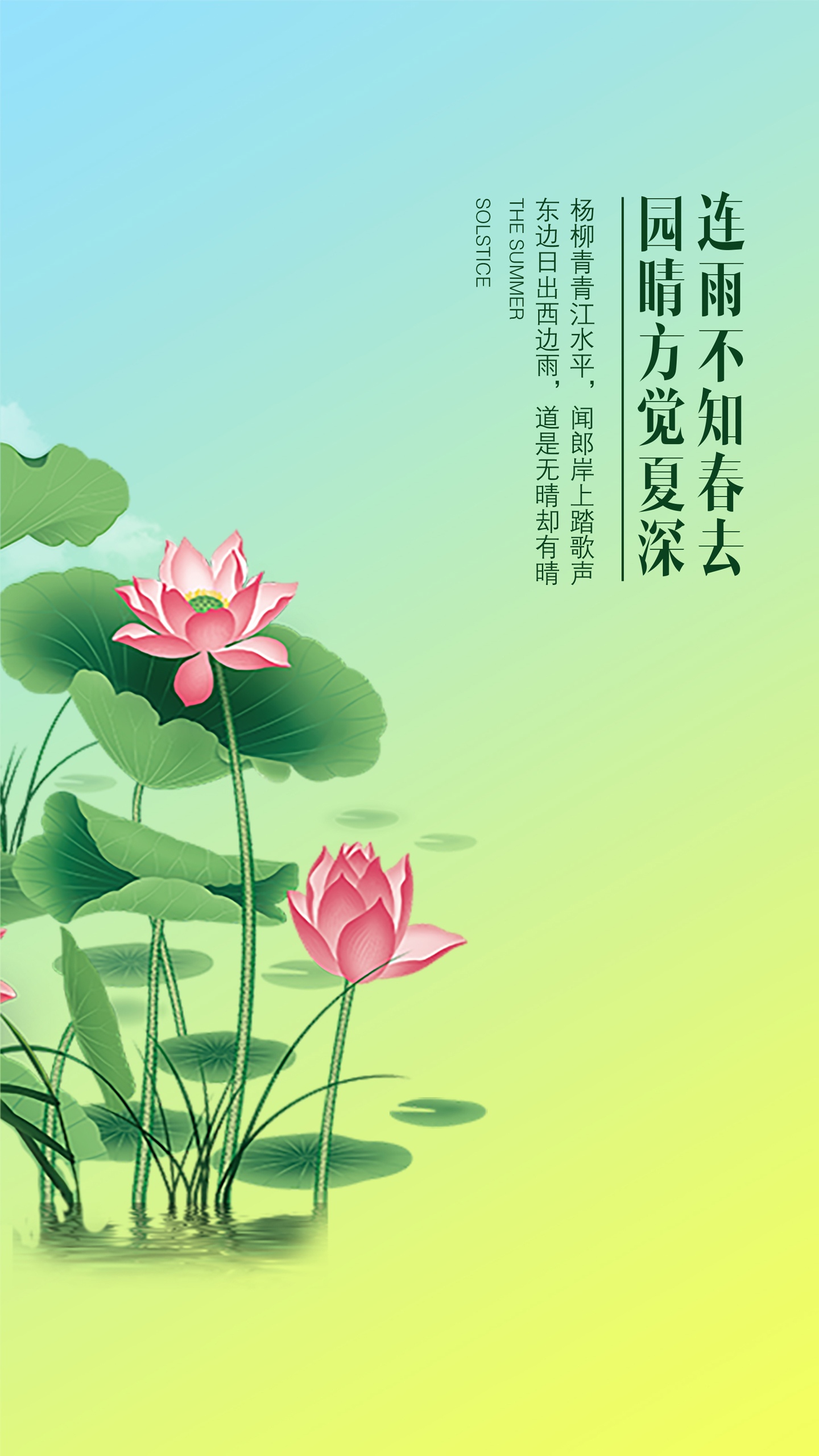 传统二十四节气夏至