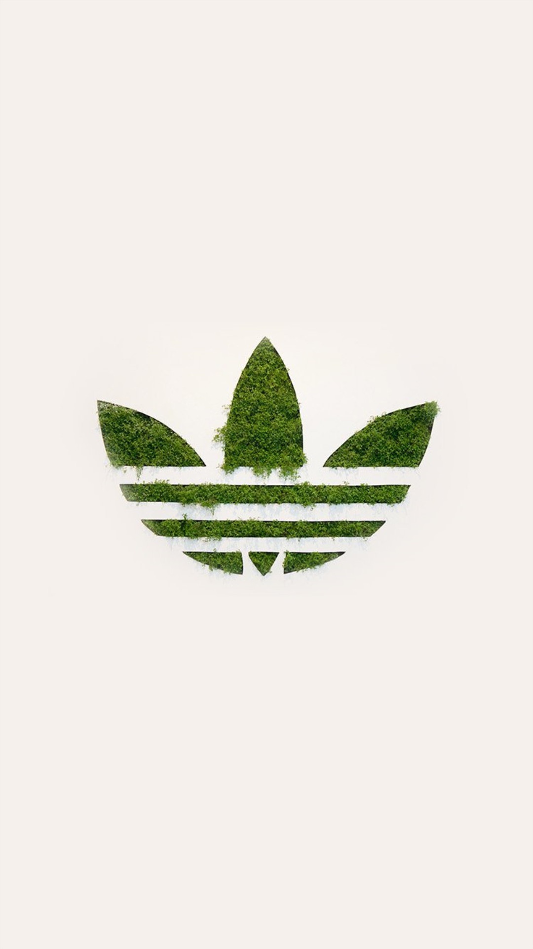 阿迪达斯绿草地标识