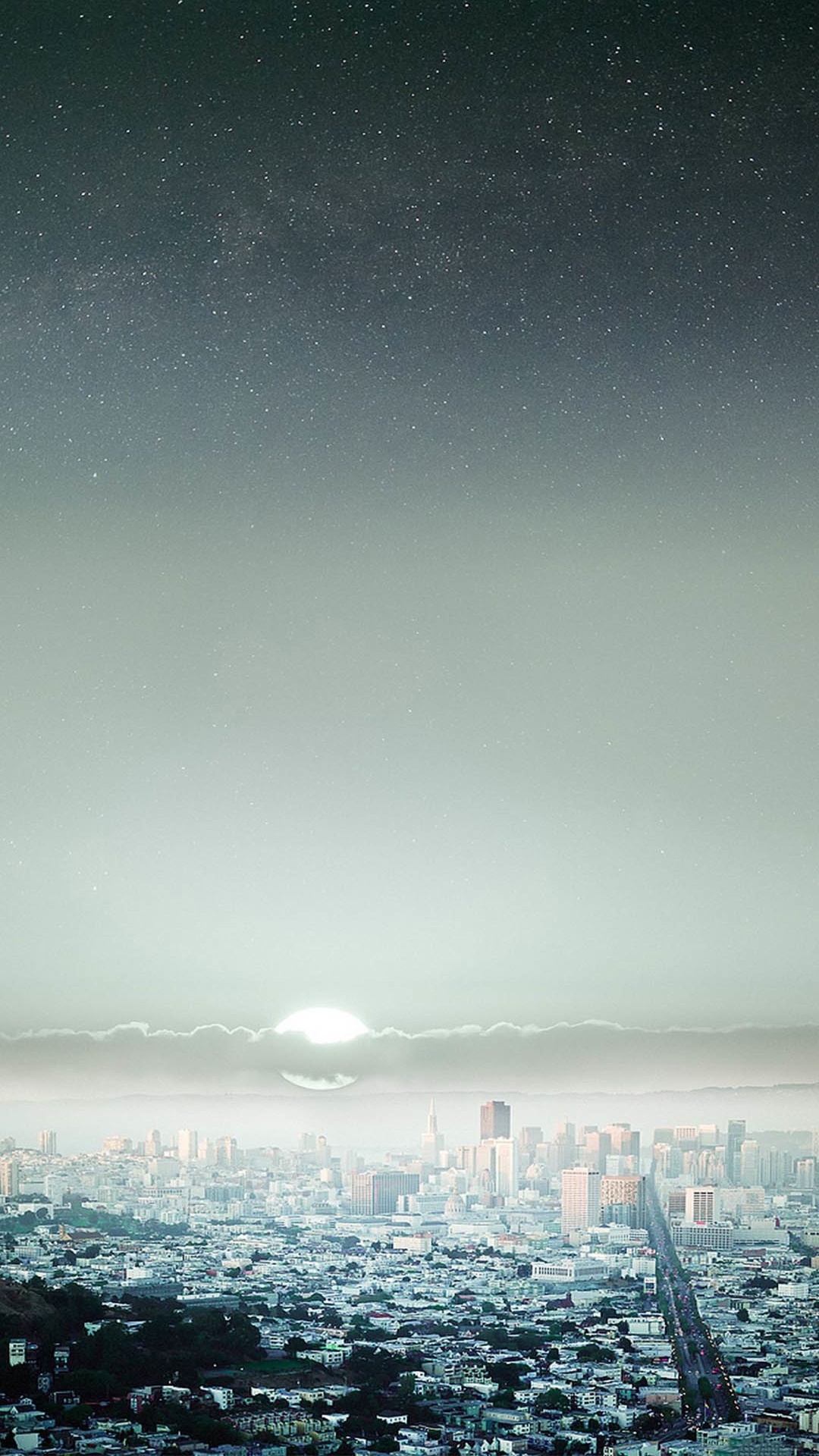夜空大城市