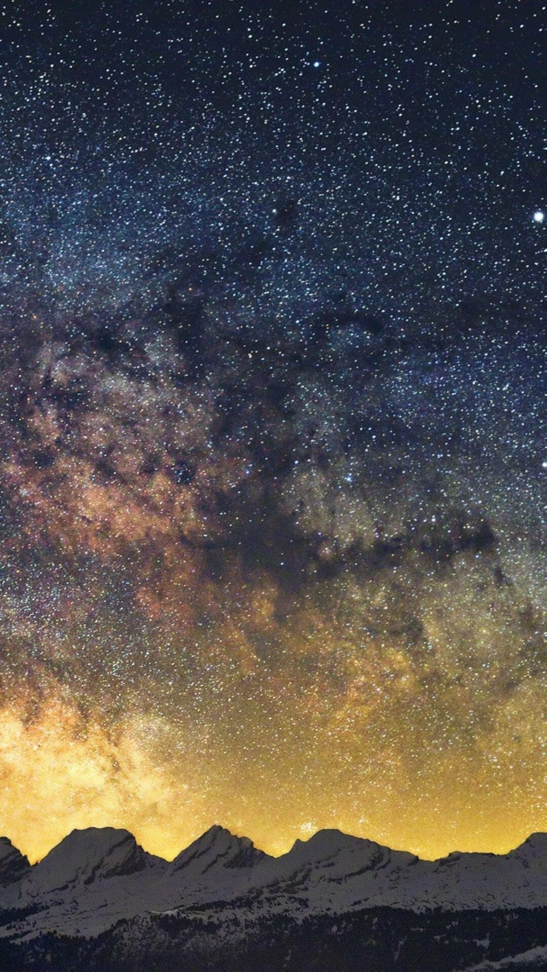 夜空中的星星