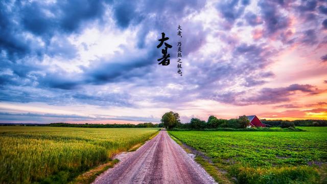 大暑之美丽田园