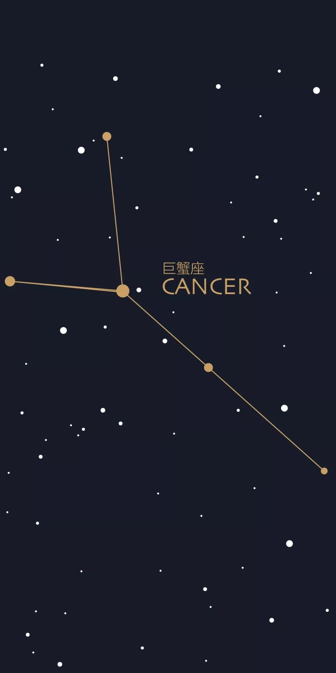 星空中的巨蟹座