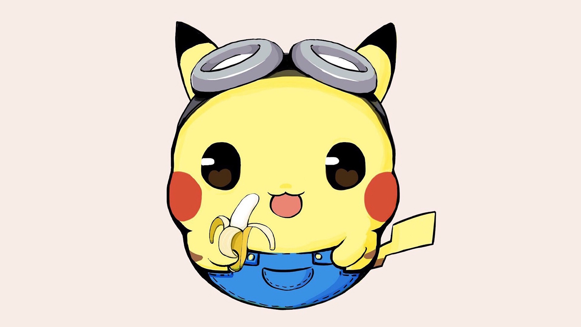 圆滚滚的可爱皮卡丘
