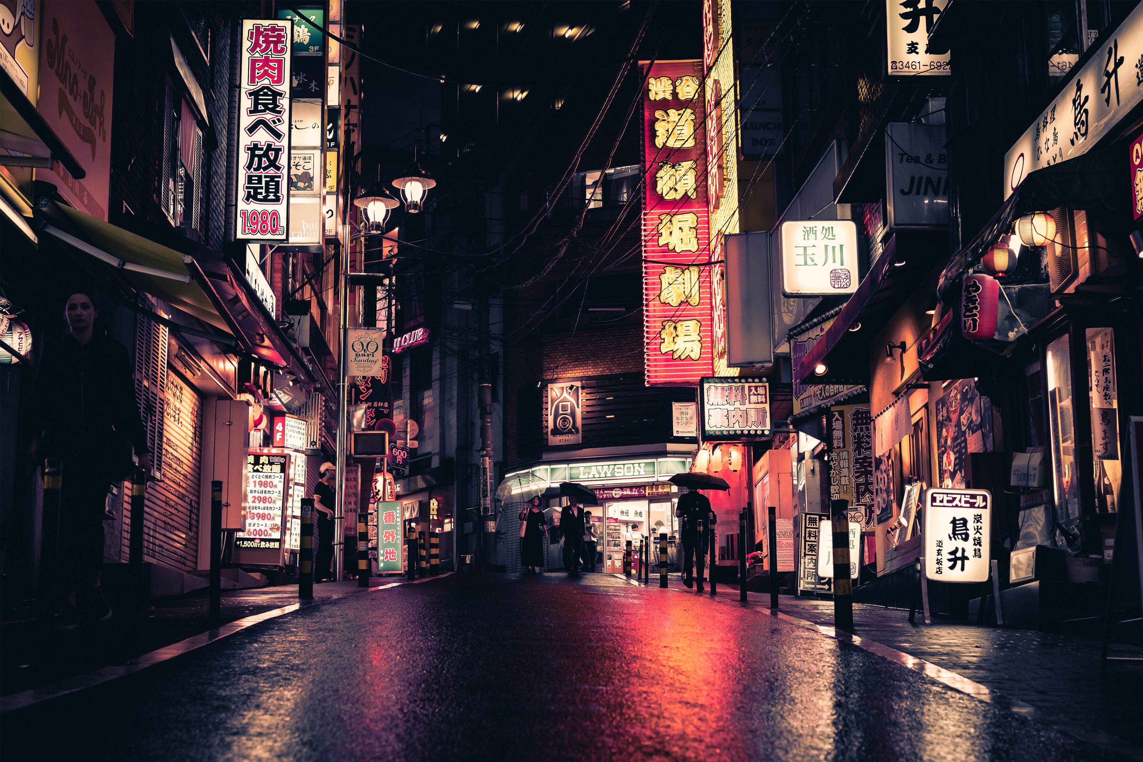 东京唯美夜市风情