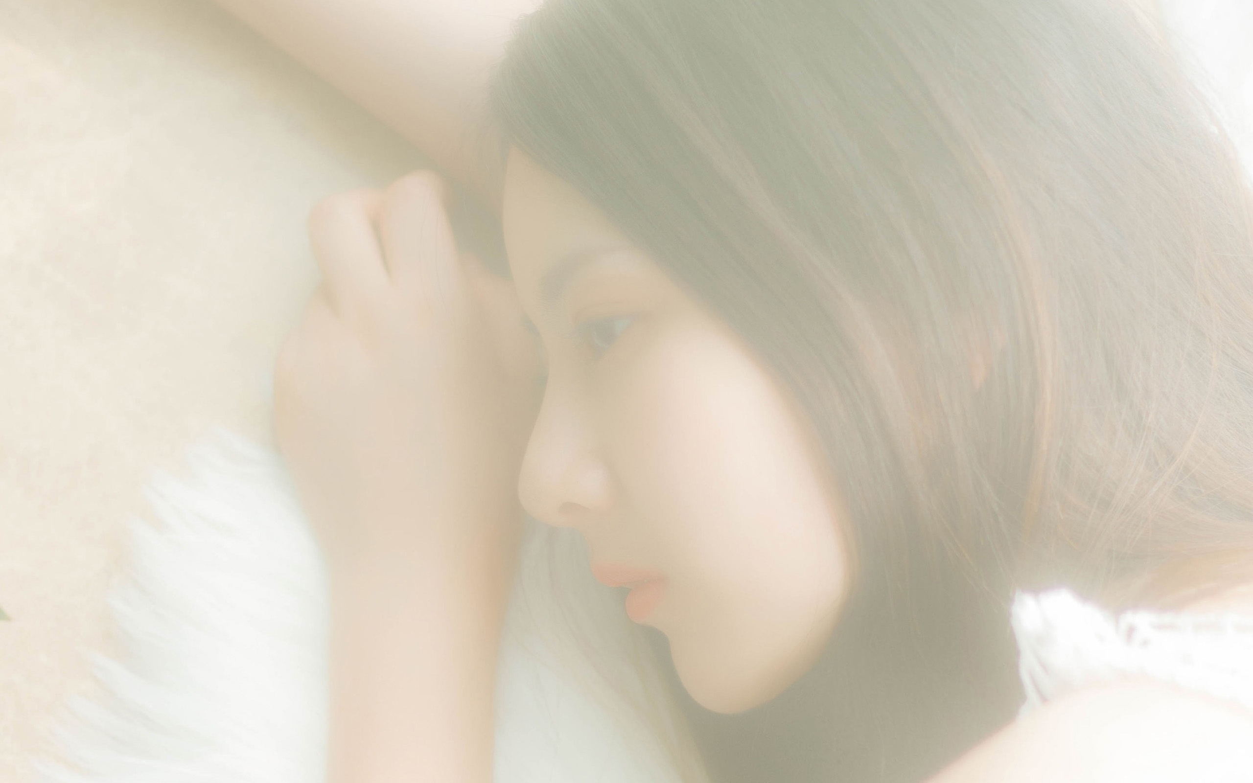 蕾丝短裙美女性感唯美写真