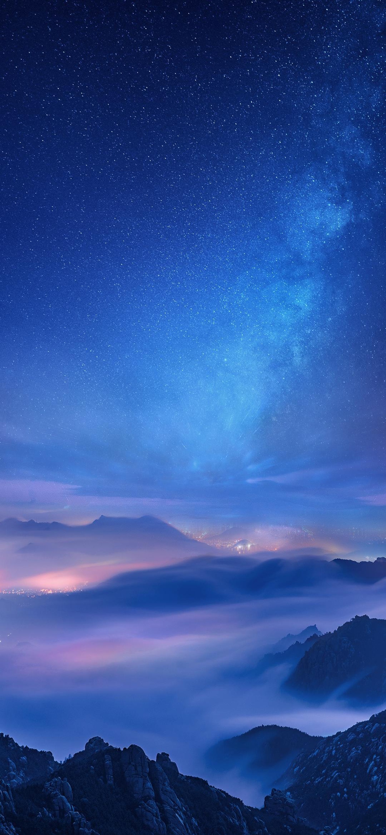 美若仙境的梦幻夜景