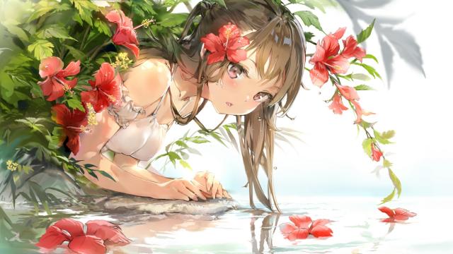 性感二次元美少女迷人写真