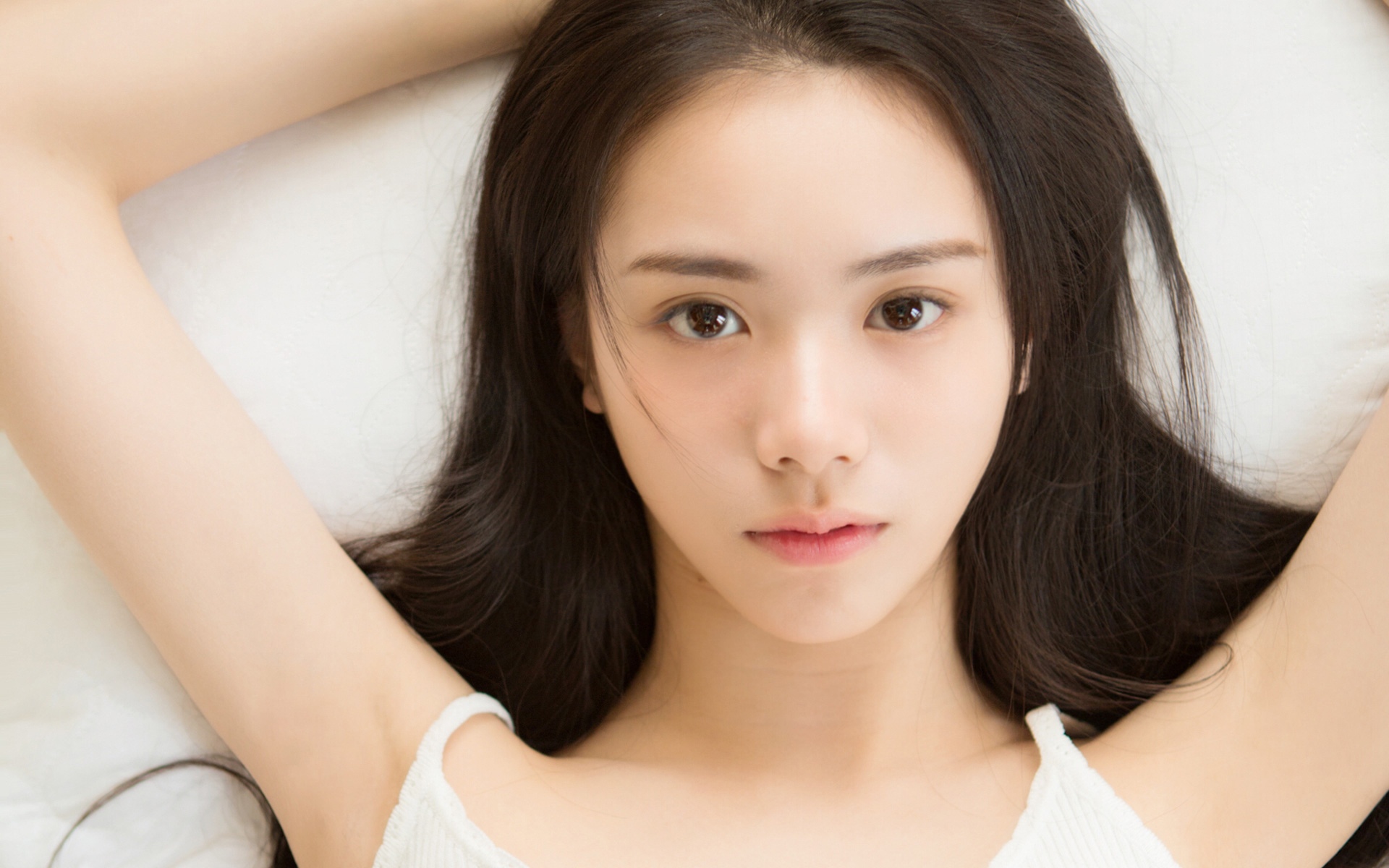 清纯美女夏日清凉生活照