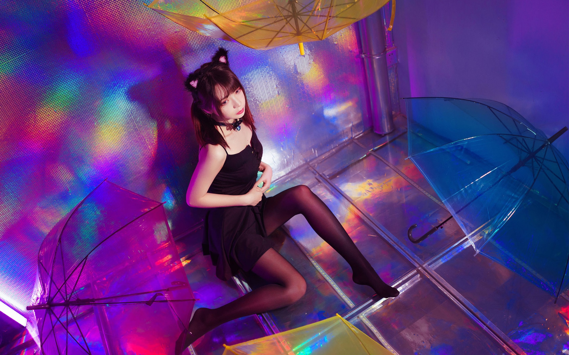 可爱猫耳娘迷幻性感写真