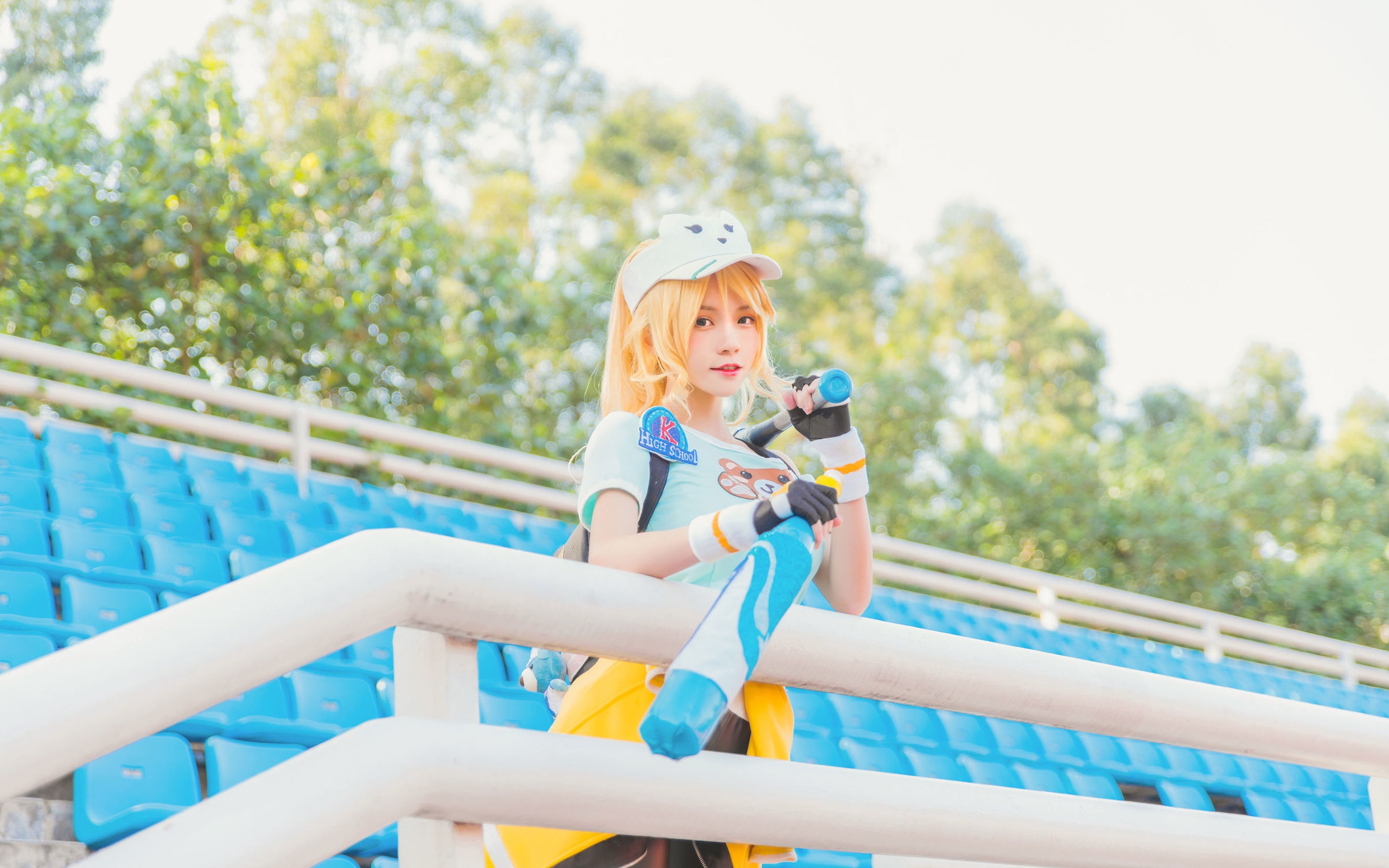 运动系青春美少女性感俏皮写真