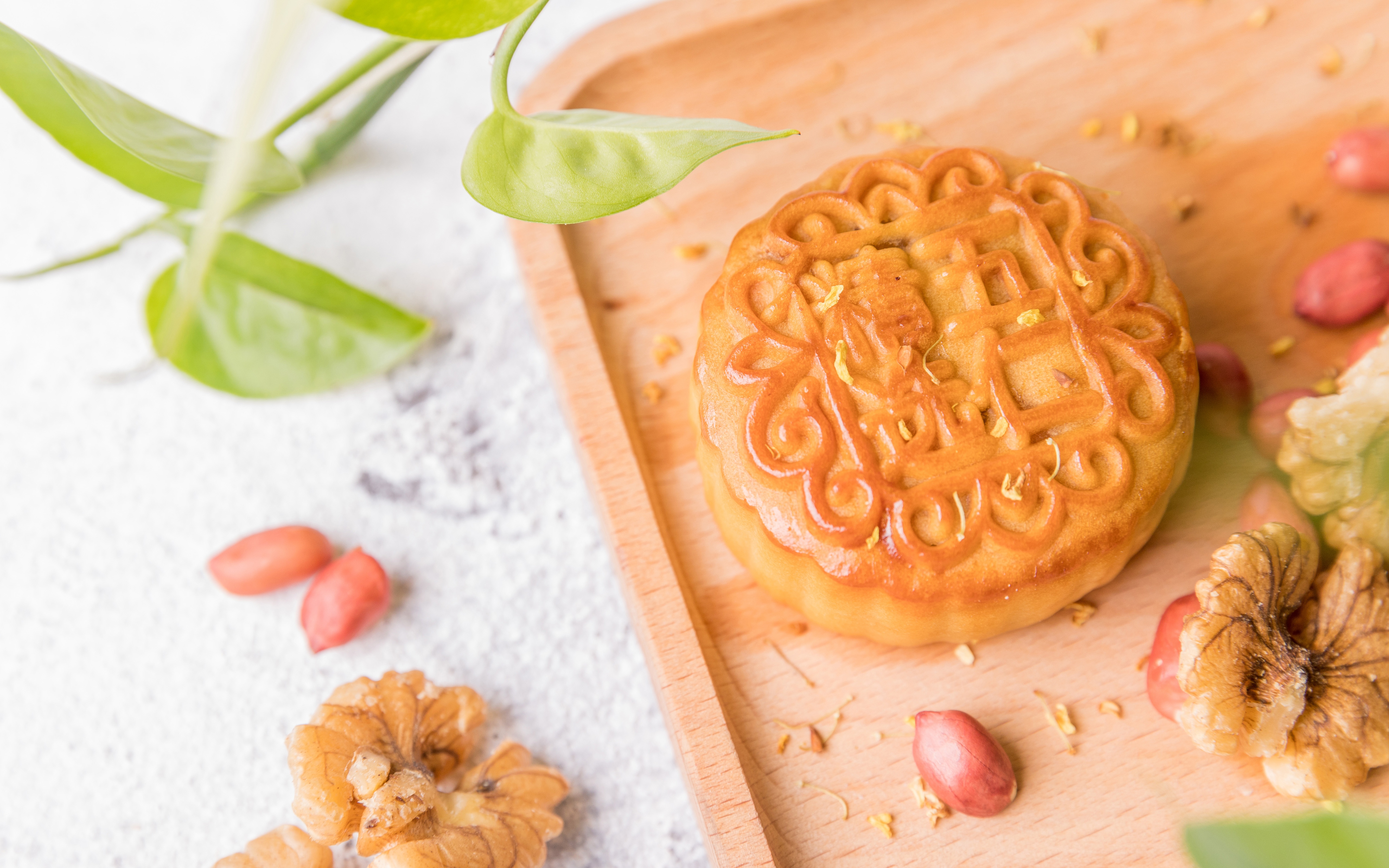 美味可口的五仁月饼