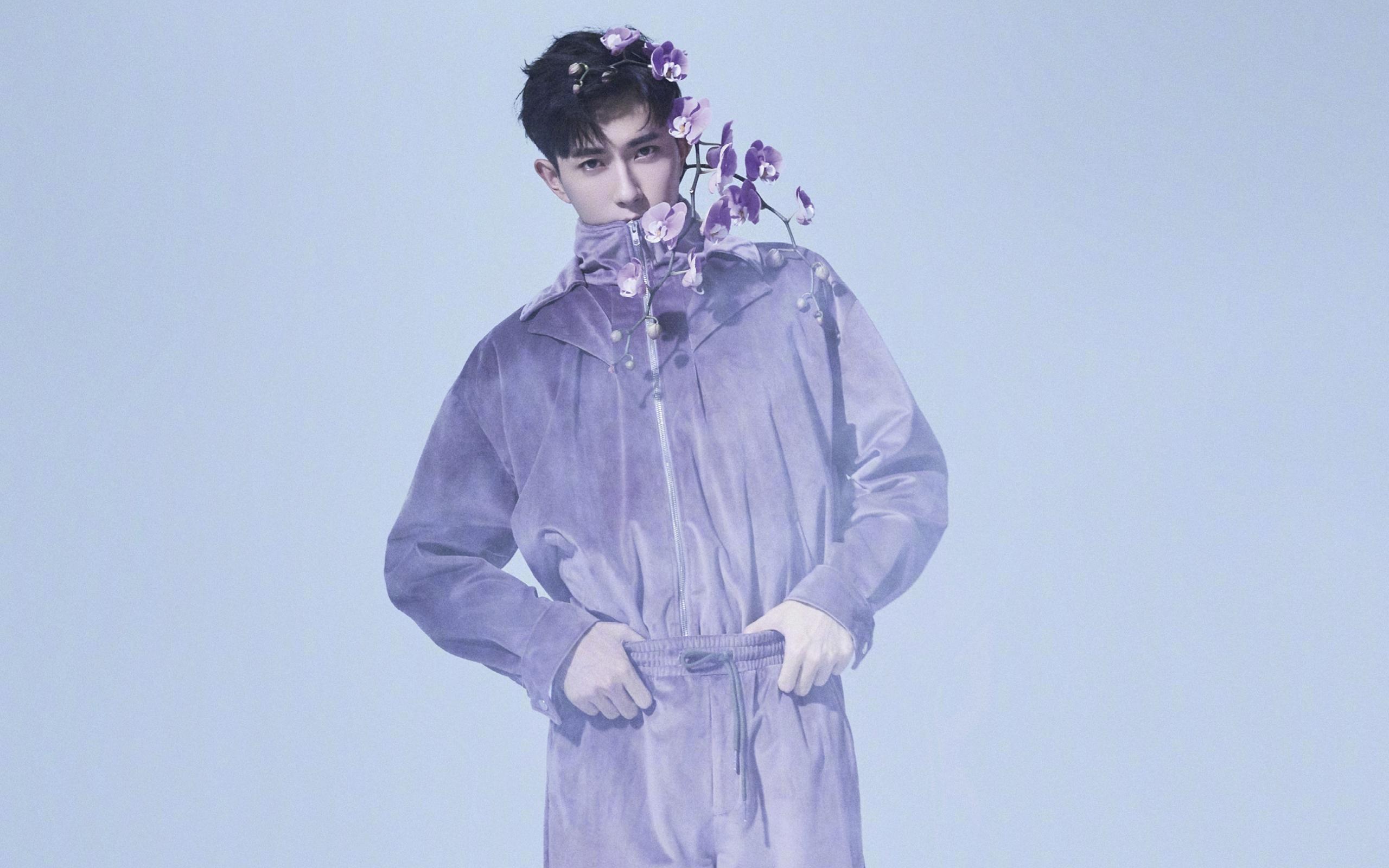 帅气花美男于朦胧