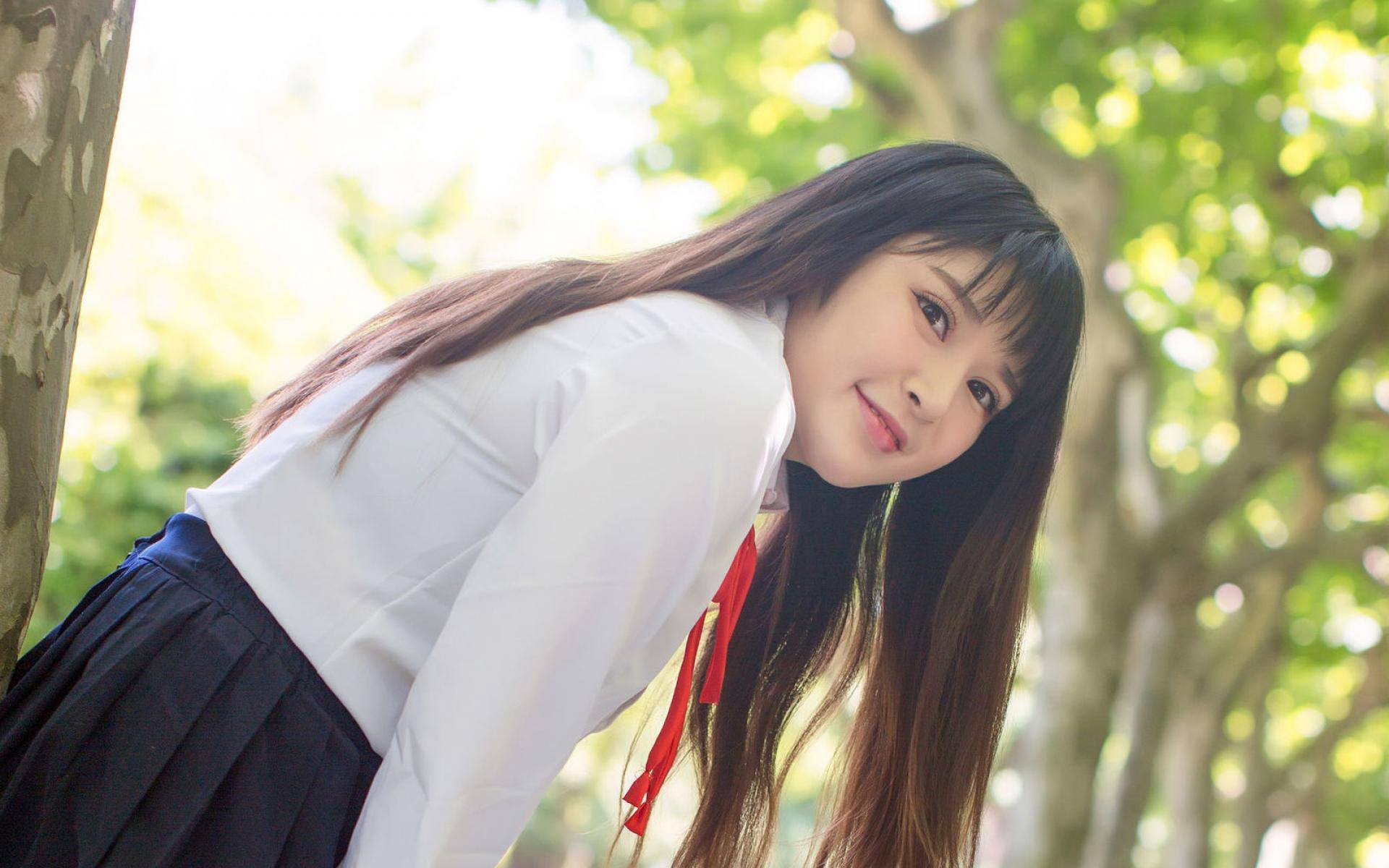 校服清纯美少女可爱清新写真