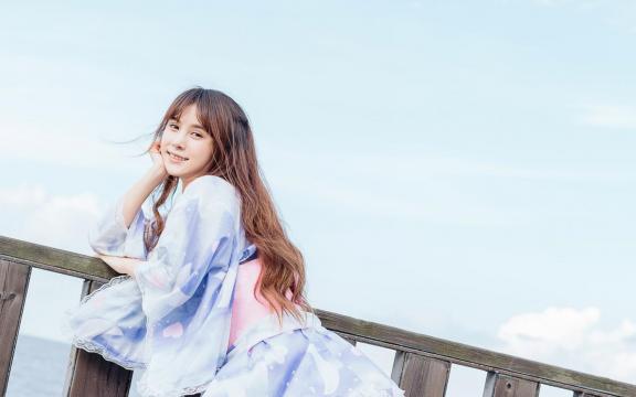 清纯少女室外小清新绝美写真