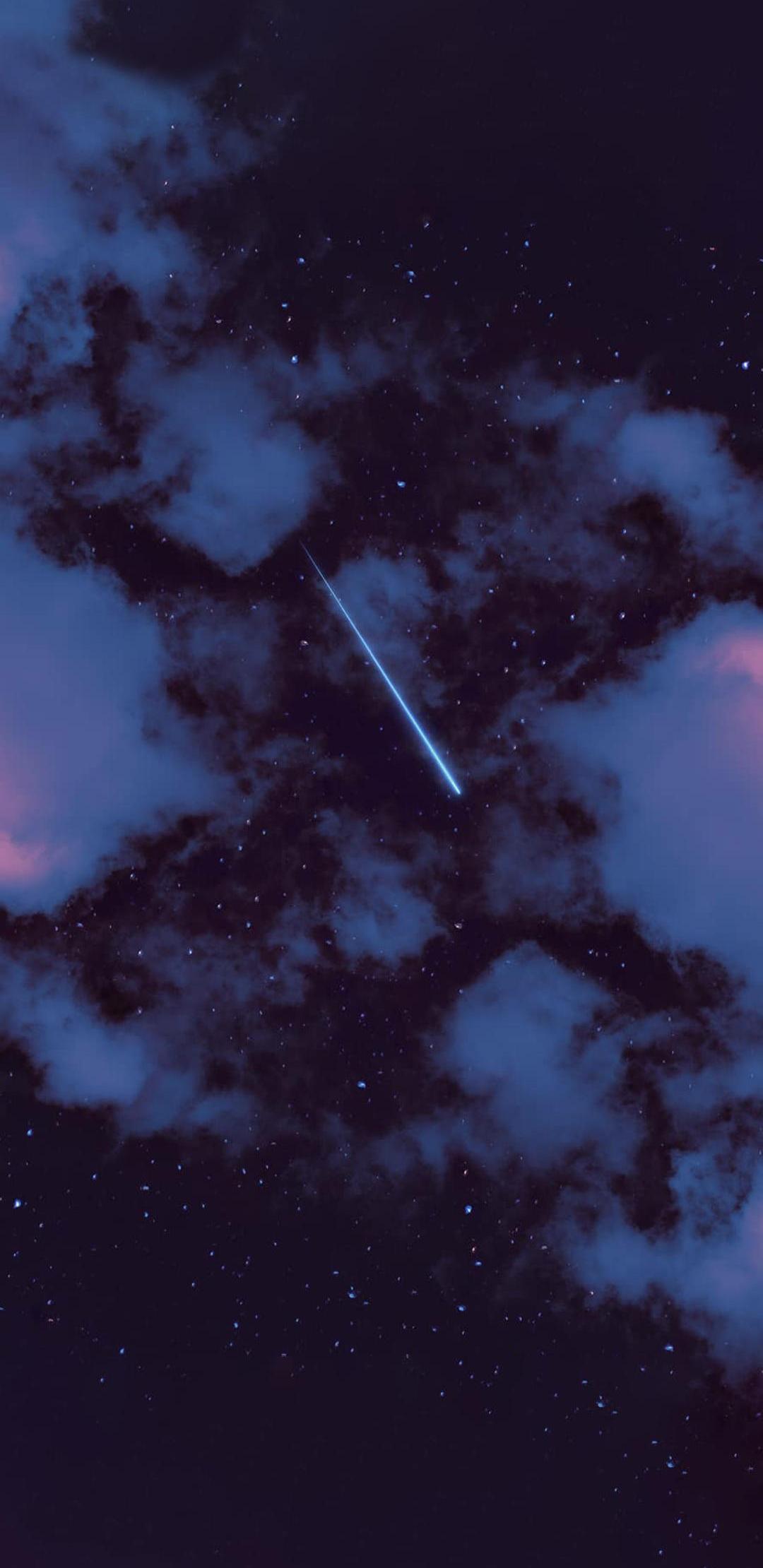 划破夜空的星