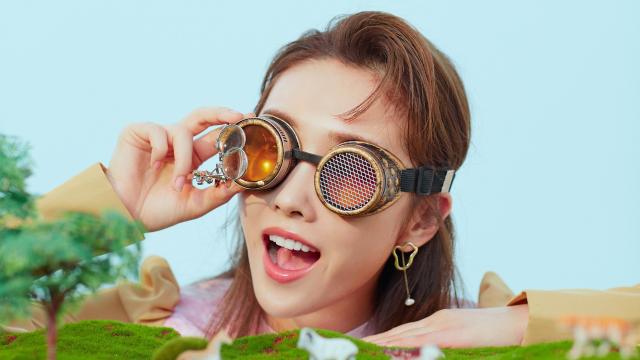 宣璐绿洲人鱼妆写真