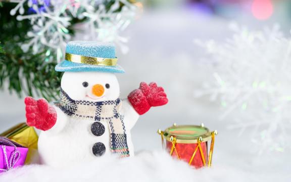 冬天来一波雪人