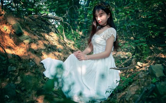 气质温柔的森系女生