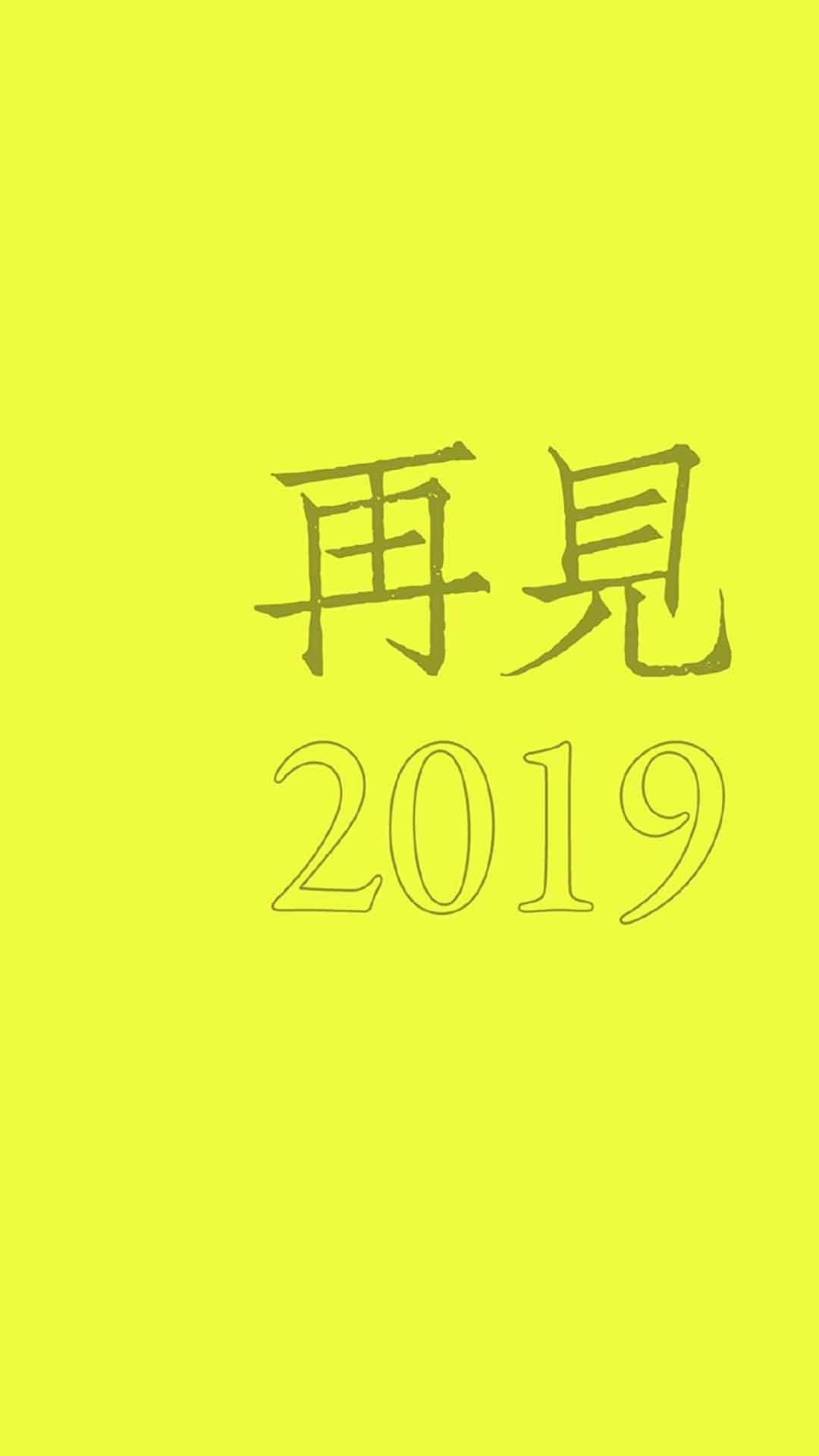 2019年再见啦