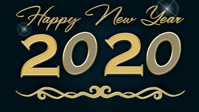 2020鼠年创意新颖艺术字设计