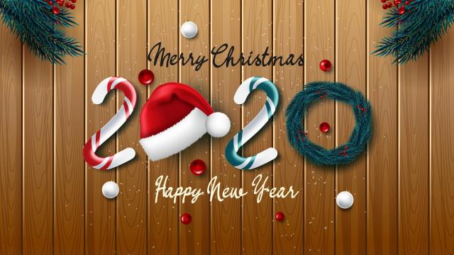 2020年新的一年个性艺术字设计