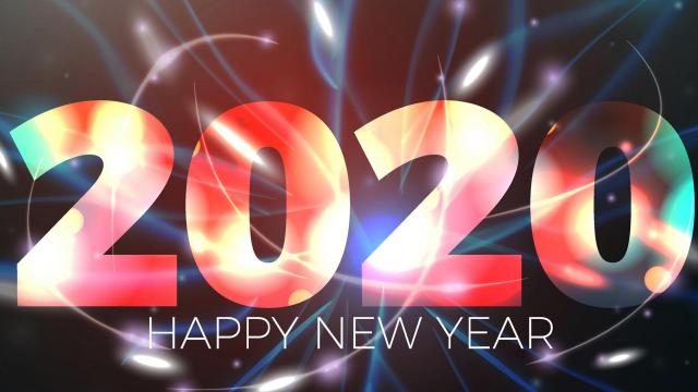 2020鼠年创意艺术字
