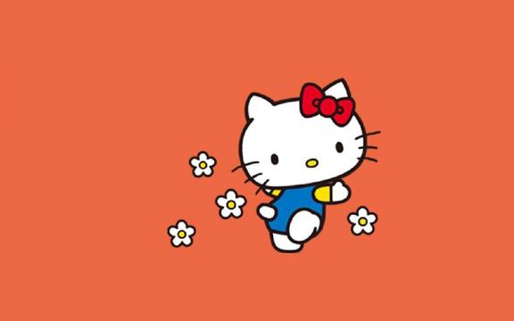 hellokitty可爱卡通插画
