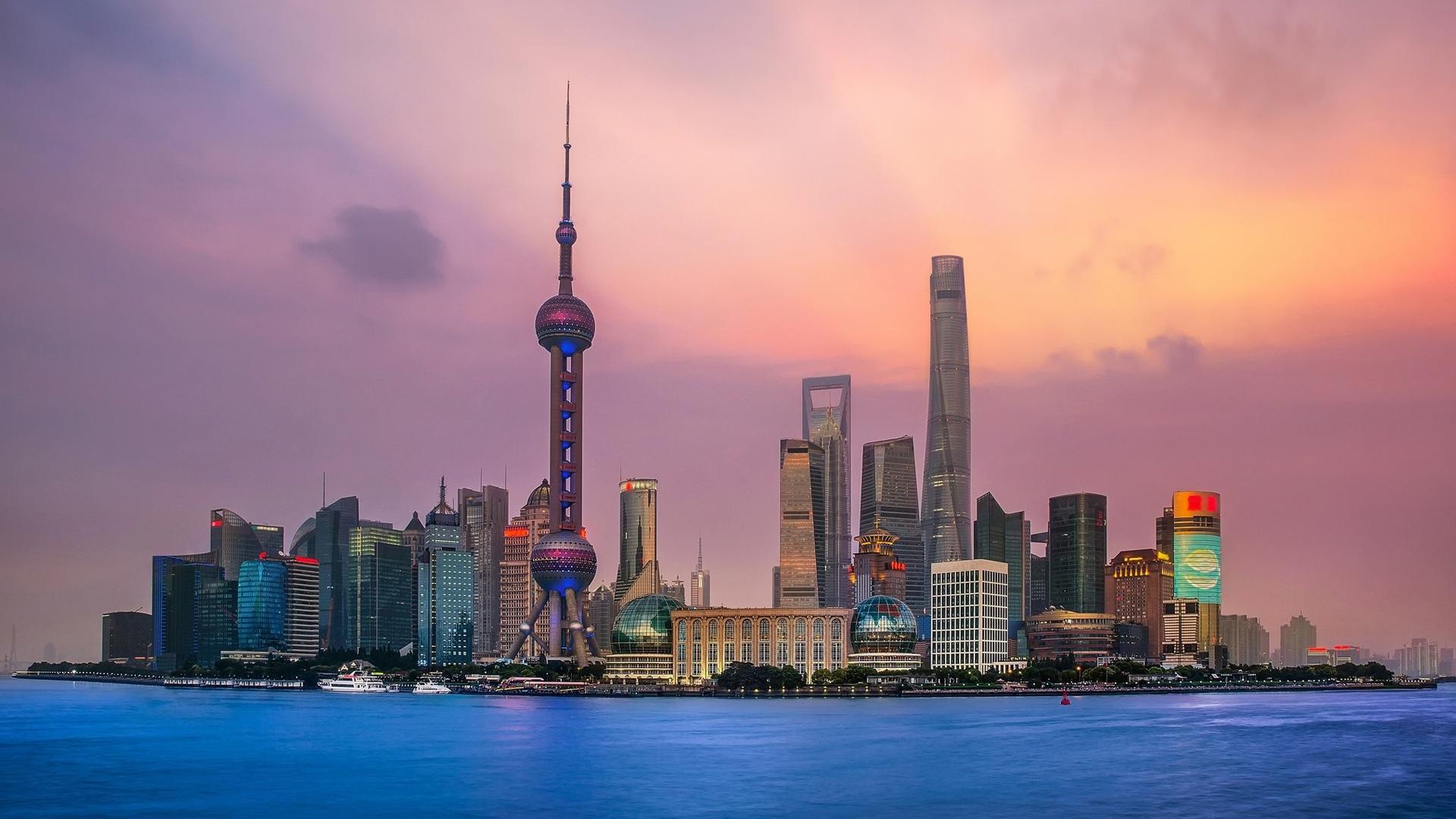 美轮美奂的上海外滩风光