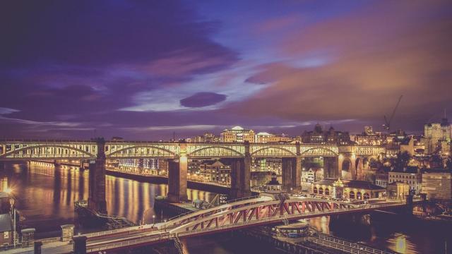 霓虹灯下最美的城市夜景